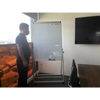 Bảng flipchart A0 chính hãng kích thước 90x120cm tặng kèm bút,nam châm ,lau bảng 10 tờ giấy A0