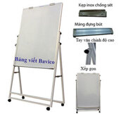 Bảng Flipchart kẹp giấy A0, STĐ KT 80x120cm