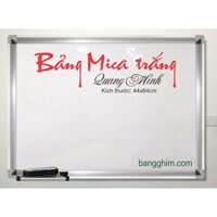 Bảng fooc mica kích thước 65x95cm, khung bo chuyên dụng