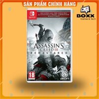 Băng Game Assassin's Creed III Remastered Nintendo Switch