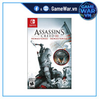 Băng Game Switch - Assassin's Creed III Remastered Hệ US