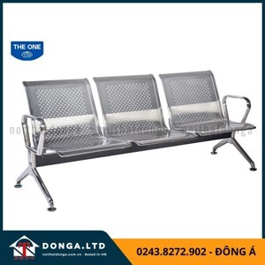 Băng ghế chờ inox Hòa Phát 3 chỗ ngồi PS02-3