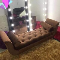 Băng ghế sofa tân cổ điển Juno Sofa - Nâu