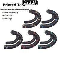 Băng ghi đông xe đạp LZEEM, Băng dính thanh xe đạp PU hấp thụ sốc, Thoáng khí chống trượt đi xe đạp quấn đầu cắm xe đạp Người yêu