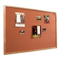 Bảng ghim bần LIE khung gỗ 40x60cm ( tặng kim ghim) - Văn phòng phầm Bảo Quân