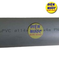 Bảng giá ống nhựa Bình Minh phi 114x3.1mm