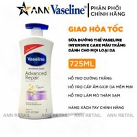 Bảng giá sỉ sữa Dưỡng Thể Vaseline Intensive Care Advanced Repair Màu Trắng 725ml – Hàng Xách Tay
