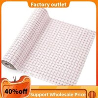 Băng giấy chuyển Vinyl trong suốt Lưới căn chỉnh cuộn màu đỏ trong suốt, Giấy chuyển cho Silhouette Cameo