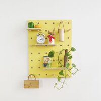 Bảng Gỗ Đục Lỗ Pegboard WP1 (Combo Vàng)