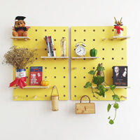 Bảng Gỗ Đục Lỗ Pegboard WP2 (Combo Vàng)