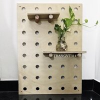 Bảng gỗ đục lỗ size 50x70