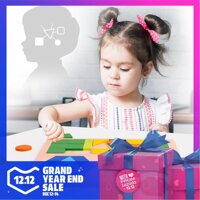 Bằng Gỗ Hình Học Xếp Hình Bộ Dụng Cụ Montessori Ghép Hình Trò Chơi Giáo Dục Đồ Chơi Trẻ Em