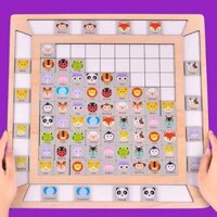 Bảng gỗ Pikachu, đồ chơi gỗ Pikachu tìm cặp giống nhau rèn luyện tư duy cho bé.