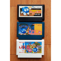 Băng gốc famicom (Original) Cuộc phiêu lưu của Lolo 1+2+3 (Rất hay và hiếm)