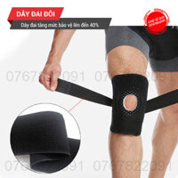 Băng gối bảo vệ đầu gối GoodFit GF512K bó gối thể thao có đệm Silicone, thanh lò xo trợ lực