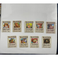 Băng Hải Tặc Mũ Rơm Wanted Toonies Onepiece Như Ảnh