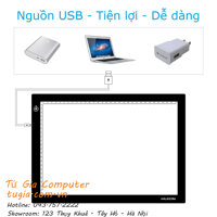 Bảng hắt sáng khổ A4 HUION H-L4S LED