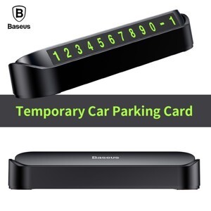 Bảng hiển thị số điện thoại trên ô tô Baseus Tock Temporary LV123
