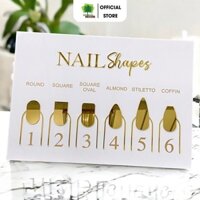 Bảng Hiệu Nail, Menu Nail Salon Decor Chất Liệu Mica Gương Sang Trọng, Thiết Kế Theo Yêu Cầu - Mã MENAIL 1