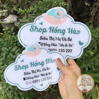 Bảng hiệu shop- Đạo cụ chụp hình sản phẩm- Treo cửa hàng , tiệm bán hàng, decor quán trà sữa , cà phê , siêu thị....