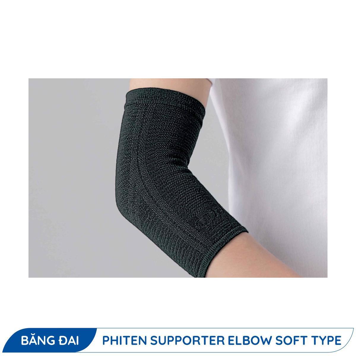 Băng hỗ trợ khuỷu tay Phiten Supporter Elbow AP171014 / AP171016