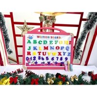 Bảng Học Chữ Cái Cho Bé, Bảng Học 2 Mặt Có Bộ Số Và Chữ Cái Gắn Nam Châm Giúp Bé Thông Minh