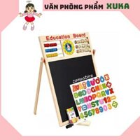 Bảng Học Chữ Cái Tiếng Việt Cho Bé, Bảng Hai Mặt Có Bộ Số Và Chữ Cái Gắn Nam Châm Giúp Bé Thông Minh Hơn