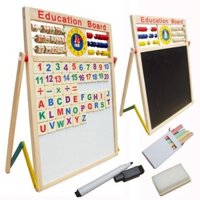 Bảng Học Chữ Cho Bé, Bảng Học [ 2 Mặt Có Bộ Số Và Chữ Cái ] Gắn Nam Châm (Education Broad)