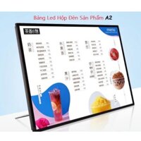 Bảng hộp đèn led menu A2,A3,A4, Khung tranh điện Để Bàn, Treo tường,Đựng Menu Quán
