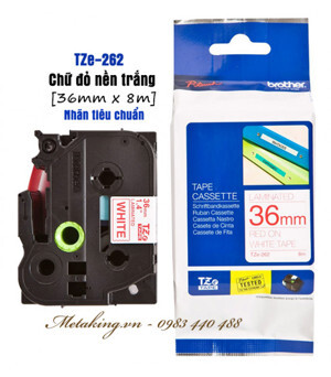 Băng in nhãn Brother TZe-262