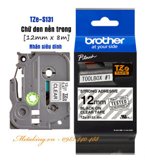 Băng in nhãn Brother TZE-S131