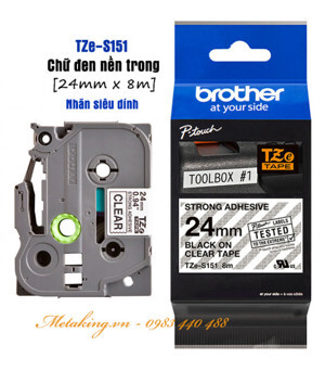 Băng in nhãn Brother TZE-S151