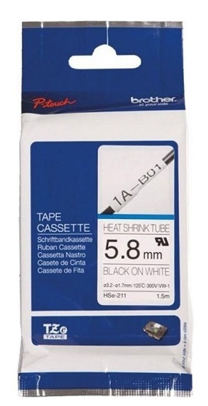 Băng in nhãn ống co nhiệt Brother HSe-211