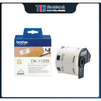 Băng in tem nhãn decal mã vạch Brother DK-11209 chính hãng kích thước 29mm x 62mm dạng cuộn