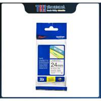 Băng in tem nhãn decal mã vạch Brother TZe-251 chính hãng tiêu chuẩn Black on White