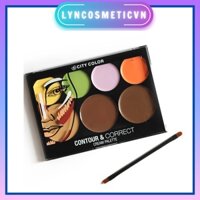 Bảng Kem Che Khuyết , Triệt Sắc, tạo khối HIGHLIGHT & CONTOUR PRO PALETTE CITY COLOR 7 ô