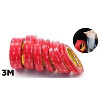 Băng keo 3M trong suốt 2 mặt chịu nhiệt độ cao dài 3m dày 1mm PK370(25MM -- 30MM)