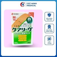 Băng keo cá nhân cao cấp ít thấm nước siêu mỏng CARELEAVES NICHIBAN