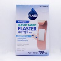 Băng Keo Cá Nhân Chất Liệu Vải Ace Band-F (hộp 1 size – 100 miếng)