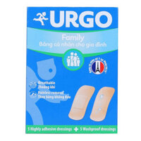 Băng keo cá nhân cho gia đình - Urgo Family - 10 miếng