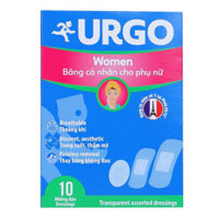 Băng keo cá nhân cho phụ nữ - Urgo Women - 10 miếng