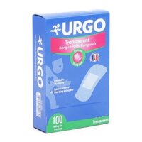 Băng keo cá nhân trong suốt Urgo Transparent (Hộp /100 miếng)