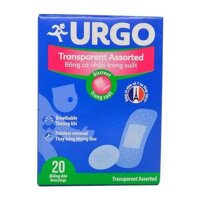 Băng Keo Cá Nhân Trong Suốt Urgo Transparent (Hộp 20 miếng)