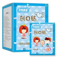 Băng keo cá nhân trong suốt hộp 100 miếng-CN023.00