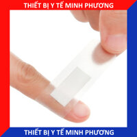 Băng keo cá nhân trong suốt Hari Go hộp 100 miếng thông thoáng, chống nước