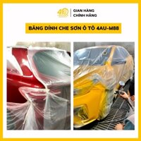 Băng keo che sơn ô tô 4AU, Màng nilon che chắn sơn 4AU-M88