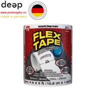 BĂNG KEO CHỐNG THẤM FLEX TAPE TRẮNG 0.1CMX1.5M DEEP11 www.yeuhangduc.vn sẵn sàng cho bạn