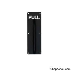 Bảng kéo cửa với tay nắm pull đen mờ Hafele 987.11.203