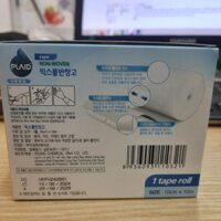 Băng Keo Cuộn Co Giãn PLAID FIX ROLL PLASTER 10cm x 10m (1 Cuộn) - UNIV