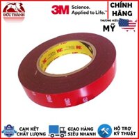Băng keo cường lực dán đồ chơi xe hơi 3M 4229P 20mmx10m (Đỏ) ducthanhauto